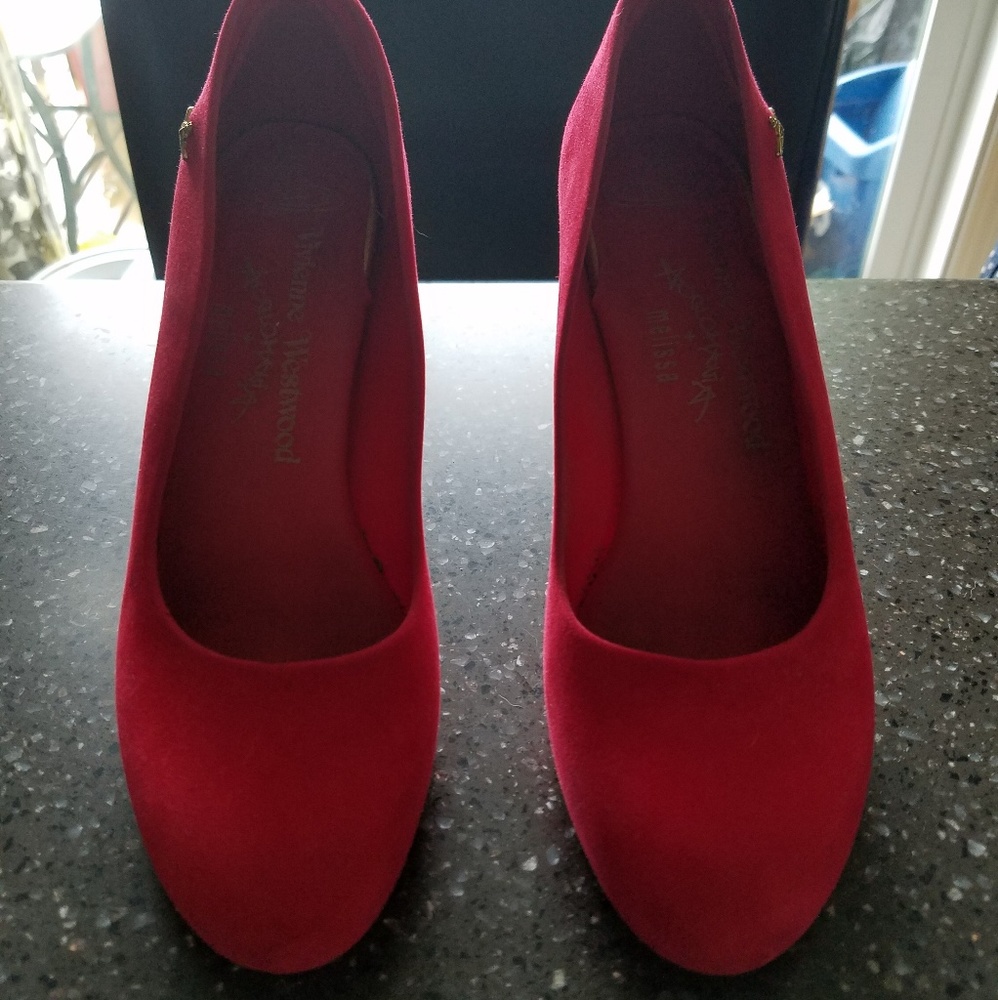 Vivienne Westwood Melissa Red Heels